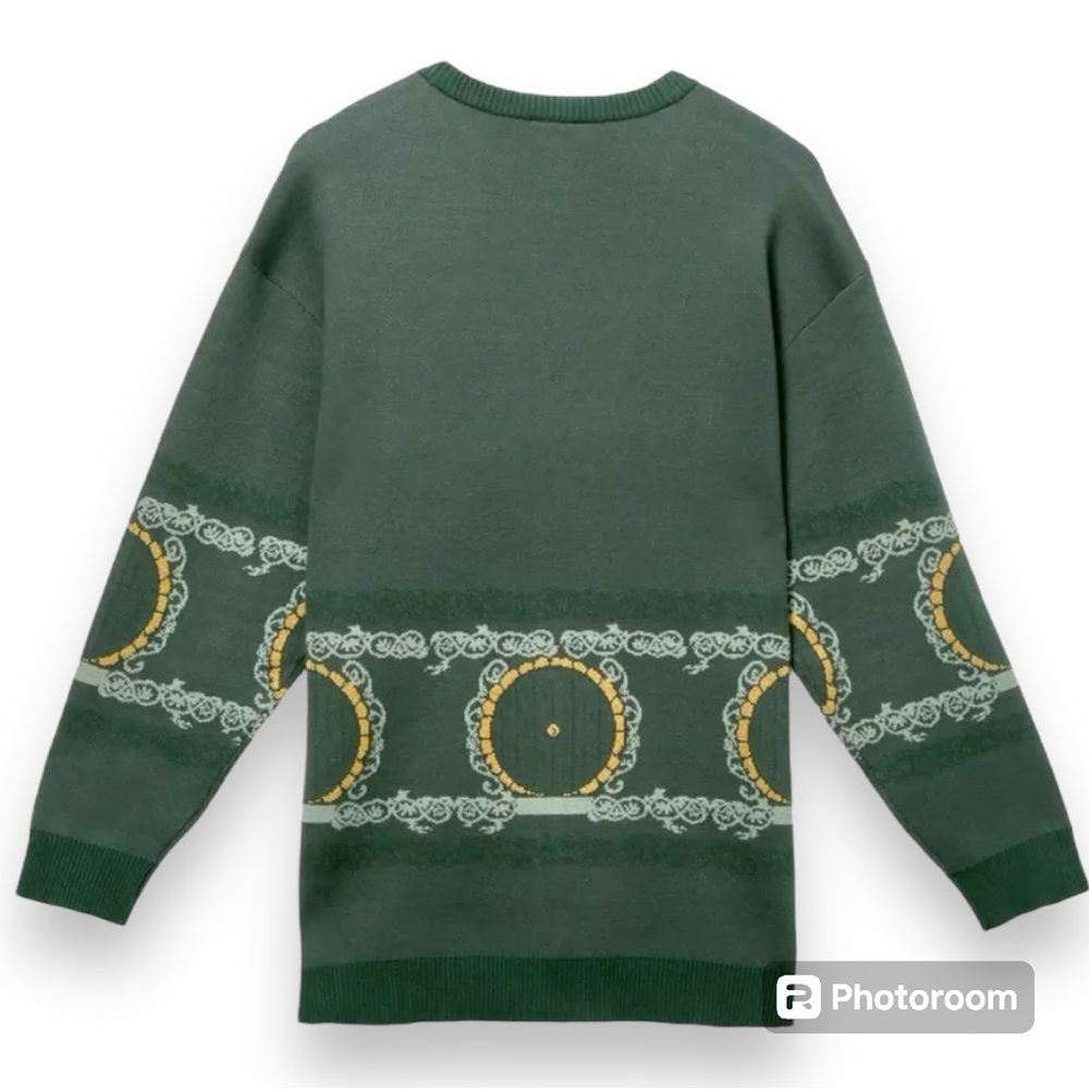 Rare! The Lord Of The Rings Lórien leaf and the One Ring Cardigan (Unisex) - Picture 3 of 9